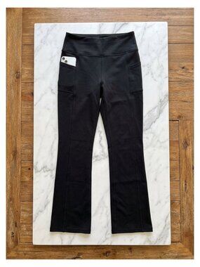 Women's Fleece Lined Bootcut Yoga Pants High Waisted Thermal Winter Leggings